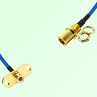 Semi-Flexible Jumper SMB Front Mount Bulkhead Female to SMB Male 2 Hole Semi-Flexible Jumper SMB Front Mount Bulkhead Female to SMB Male 2 Hole
