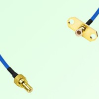 Semi-Flexible Jumper SMB Male 2 Hole Flange Mount to SMB Male Semi-Flexible Jumper SMB Male 2 Hole Flange Mount to SMB Male