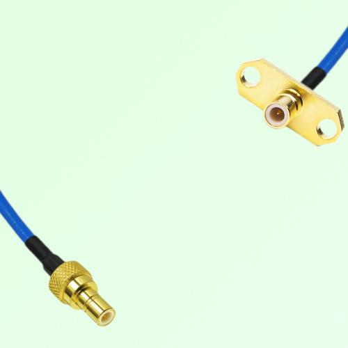Semi-Flexible Jumper SMB Male 2 Hole Flange Mount to SMB Male Semi-Flexible Jumper SMB Male 2 Hole Flange Mount to SMB Male