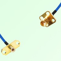 Semi-Flexible Jumper SSMA Female 4 Hole 12.7x12.7mm to SMB Male 2 Hole Semi-Flexible Jumper SSMA Female 4 Hole 12.7x12.7mm to SMB Male 2 Hole