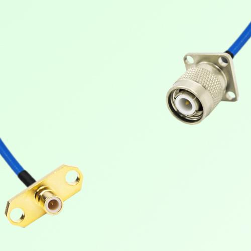 Semi-Flexible Jumper TNC Male 4 Hole 17.5x17.5mm to SMB Male 2 Hole Semi-Flexible Jumper TNC Male 4 Hole 17.5x17.5mm to SMB Male 2 Hole