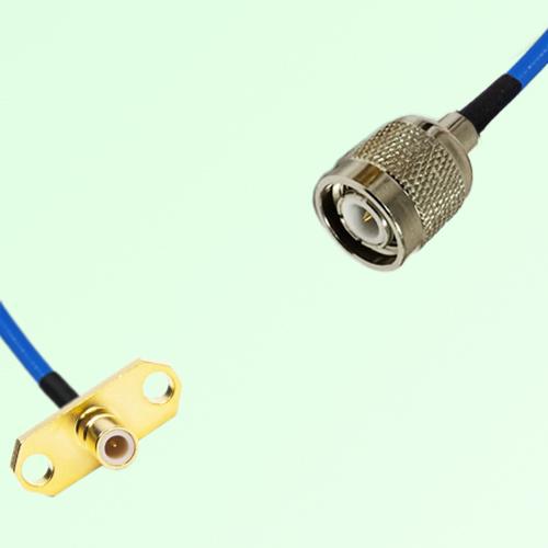Semi-Flexible Jumper TNC Male to SMB Male 2 Hole Flange Mount Semi-Flexible Jumper TNC Male to SMB Male 2 Hole Flange Mount