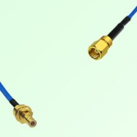 Semi-Flexible Jumper SMC Female to SMB Bulkhead Male Semi-Flexible Jumper SMC Female to SMB Bulkhead Male