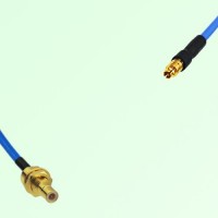 Semi-Flexible Jumper SMPM / SSMP Female to SMB Bulkhead Male Semi-Flexible Jumper SMPM / SSMP Female to SMB Bulkhead Male