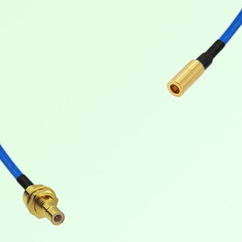 Semi-Flexible Jumper SSMB Female to SMB Bulkhead Male Semi-Flexible Jumper SSMB Female to SMB Bulkhead Male