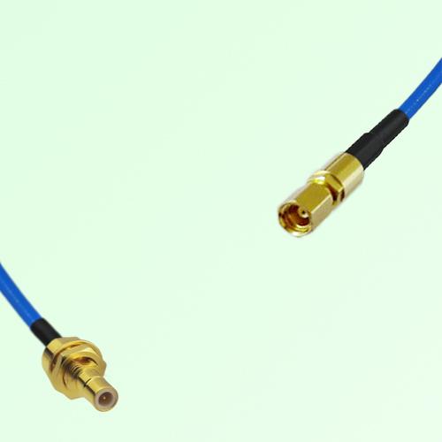 Semi-Flexible Jumper SSMC Female to SMB Bulkhead Male Semi-Flexible Jumper SSMC Female to SMB Bulkhead Male