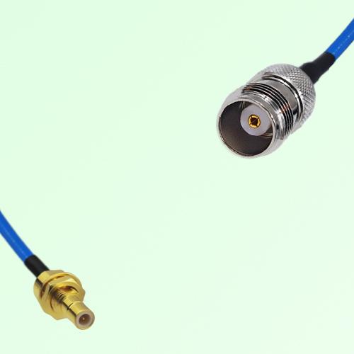 Semi-Flexible Jumper TNC Female to SMB Bulkhead Male Semi-Flexible Jumper TNC Female to SMB Bulkhead Male