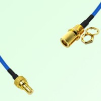 Semi-Flexible Jumper SMB Front Mount Bulkhead Female to SMB Male Semi-Flexible Jumper SMB Front Mount Bulkhead Female to SMB Male