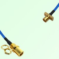 Semi-Flexible Jumper SMP Male 2 Hole to SMB Front Mount Bulkhead Female Semi-Flexible Jumper SMP Male 2 Hole to SMB Front Mount Bulkhead Female