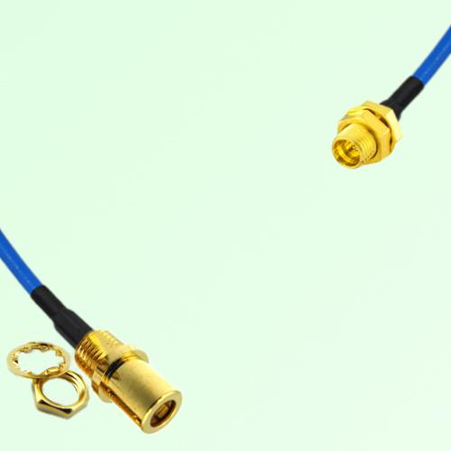 Semi-Flexible Jumper SMP Bulkhead Male to SMB Front Mount Bulkhead Female Semi-Flexible Jumper SMP Bulkhead Male to SMB Front Mount Bulkhead Female