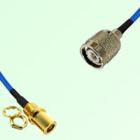 Semi-Flexible Jumper TNC Male to SMB Front Mount Bulkhead Female Semi-Flexible Jumper TNC Male to SMB Front Mount Bulkhead Female