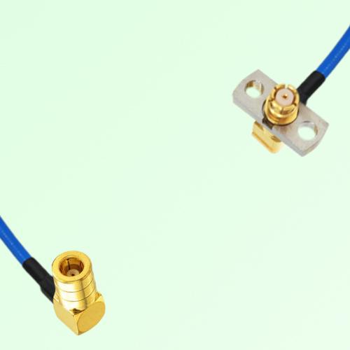 Semi-Flexible Jumper SMP Female Right Angle 2 Hole to SMB Female Right Angle Semi-Flexible Jumper SMP Female Right Angle 2 Hole to SMB Female Right Angle