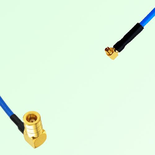 Semi-Flexible Jumper SMPM / SSMP Female Right Angle to SMB Female Right Angle