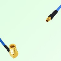 Semi-Flexible Jumper SMPM / SSMP Female to SMB Female Right Angle Semi-Flexible Jumper SMPM / SSMP Female to SMB Female Right Angle