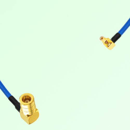 Semi-Flexible Jumper SSMC Male Right Angle to SMB Female Right Angle