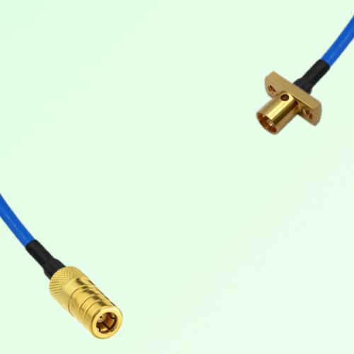 Semi-Flexible Jumper SMP Male 2 Hole Flange Mount to SMB Female Semi-Flexible Jumper SMP Male 2 Hole Flange Mount to SMB Female