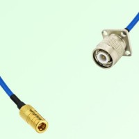 Semi-Flexible Jumper TNC Male 4 Hole Flange Mount 17.5x17.5mm to SMB Female Semi-Flexible Jumper TNC Male 4 Hole Flange Mount 17.5x17.5mm to SMB Female
