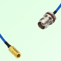 Semi-Flexible Jumper TNC Front Mount Bulkhead Female with O-Ring to SMB Female Semi-Flexible Jumper TNC Front Mount Bulkhead Female with O-Ring to SMB Female