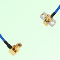 Semi-Flexible Jumper SMP Female Right Angle 2 Hole to SMB Male Right Angle Semi-Flexible Jumper SMP Female Right Angle 2 Hole to SMB Male Right Angle