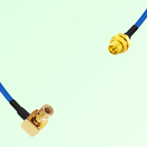 Semi-Flexible Jumper SMP Bulkhead Male to SMB Male Right Angle Semi-Flexible Jumper SMP Bulkhead Male to SMB Male Right Angle