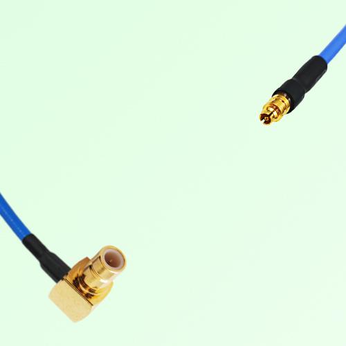 Semi-Flexible Jumper SMPM / SSMP Female to SMB Male Right Angle