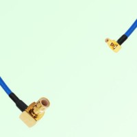 Semi-Flexible Jumper SSMC Male Right Angle to SMB Male Right Angle