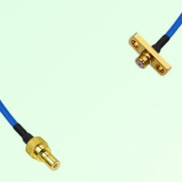 Semi-Flexible Jumper SMP Female 2 Hole Flange Mount to SMB Male Semi-Flexible Jumper SMP Female 2 Hole Flange Mount to SMB Male