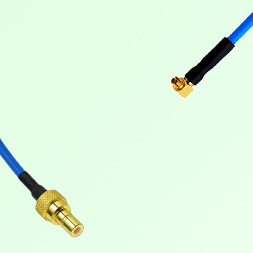 Semi-Flexible Jumper SMPM / SSMP Female Right Angle to SMB Male