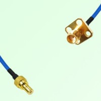 Semi-Flexible Jumper SSMA Female 4 Hole Flange Mount 12.7x12.7mm to SMB Male Semi-Flexible Jumper SSMA Female 4 Hole Flange Mount 12.7x12.7mm to SMB Male