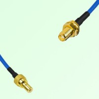 Semi-Flexible Jumper SSMA Bulkhead Female to SMB Male