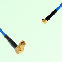 Semi-Flexible Jumper SMPM / SSMP Female Right Angle to SMC Female Right Angle Semi-Flexible Jumper SMPM / SSMP Female Right Angle to SMC Female Right Angle