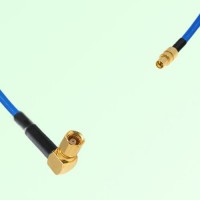 Semi-Flexible Jumper SMPM / SSMP Male to SMC Female Right Angle Semi-Flexible Jumper SMPM / SSMP Male to SMC Female Right Angle