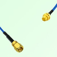 Semi-Flexible Jumper SMP Bulkhead Male to SMC Female Semi-Flexible Jumper SMP Bulkhead Male to SMC Female