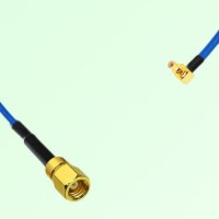 Semi-Flexible Jumper SSMC Male Right Angle to SMC Female Semi-Flexible Jumper SSMC Male Right Angle to SMC Female