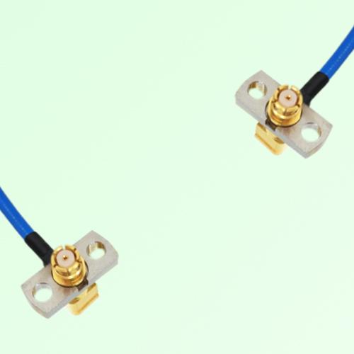 Semi-Flexible SMP Female Right Angle 2 Hole to SMP Female Right Angle 2 Hole Semi-Flexible SMP Female Right Angle 2 Hole to SMP Female Right Angle 2 Hole