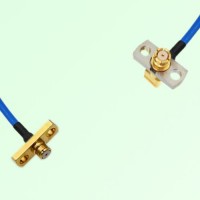 Semi-Flexible Jumper SMP Female Right Angle 2 Hole to SMP Female 2 Hole Semi-Flexible Jumper SMP Female Right Angle 2 Hole to SMP Female 2 Hole