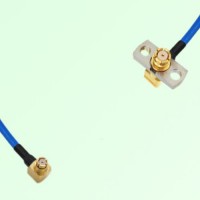 Semi-Flexible Jumper SMP Female Right Angle 2 Hole to SMP Female Right Angle Semi-Flexible Jumper SMP Female Right Angle 2 Hole to SMP Female Right Angle