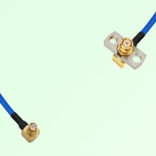 Semi-Flexible Jumper SMP Female Right Angle 2 Hole to SMP Female Right Angle Semi-Flexible Jumper SMP Female Right Angle 2 Hole to SMP Female Right Angle