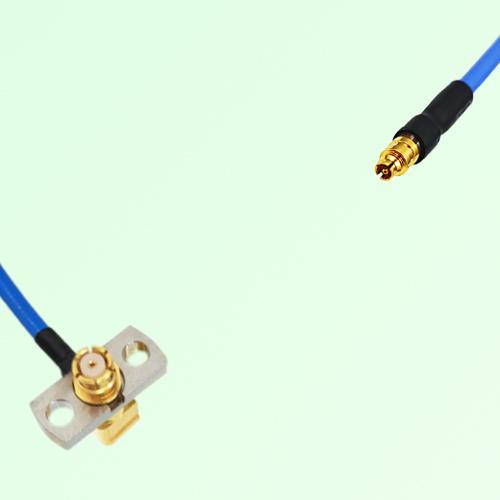 Semi-Flexible Jumper SMPM / SSMP Female to SMP Female Right Angle 2 Hole Semi-Flexible Jumper SMPM / SSMP Female to SMP Female Right Angle 2 Hole