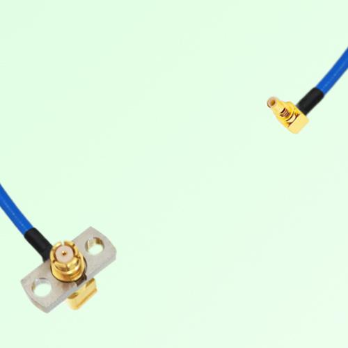 Semi-Flexible Jumper SSMC Male Right Angle to SMP Female Right Angle 2 Hole Semi-Flexible Jumper SSMC Male Right Angle to SMP Female Right Angle 2 Hole