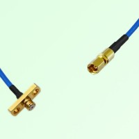 Semi-Flexible Jumper SSMC Female to SMP Female 2 Hole Flange Mount Semi-Flexible Jumper SSMC Female to SMP Female 2 Hole Flange Mount