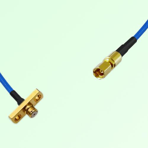 Semi-Flexible Jumper SSMC Female to SMP Female 2 Hole Flange Mount Semi-Flexible Jumper SSMC Female to SMP Female 2 Hole Flange Mount