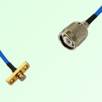 Semi-Flexible Jumper TNC Male to SMP Female 2 Hole Flange Mount Semi-Flexible Jumper TNC Male to SMP Female 2 Hole Flange Mount