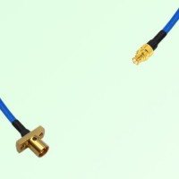 Semi-Flexible Jumper SMP Female to SMP Male 2 Hole Flange Mount Semi-Flexible Jumper SMP Female to SMP Male 2 Hole Flange Mount