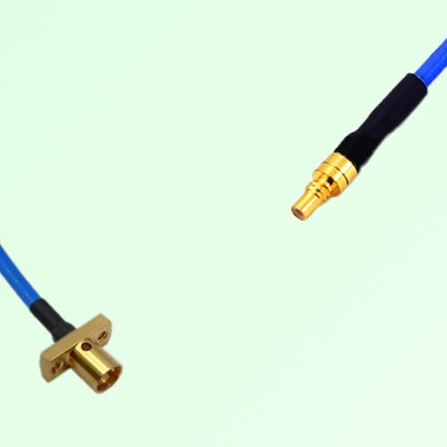 Semi-Flexible Jumper SSMC Male to SMP Male 2 Hole Flange Mount Semi-Flexible Jumper SSMC Male to SMP Male 2 Hole Flange Mount