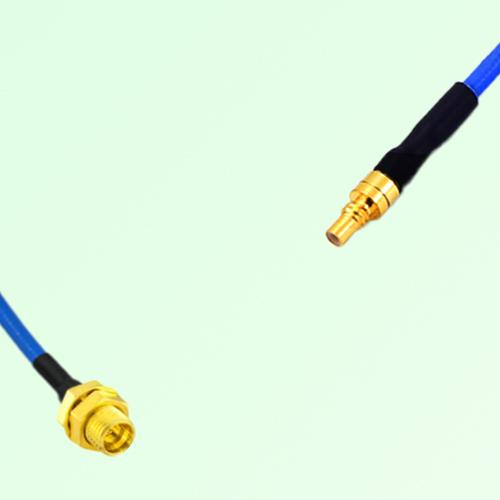 Semi-Flexible Jumper SSMC Male to SMP Bulkhead Male Semi-Flexible Jumper SSMC Male to SMP Bulkhead Male