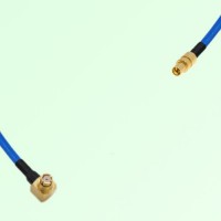 Semi-Flexible Jumper SMPM / SSMP Male to SMP Female Right Angle Semi-Flexible Jumper SMPM / SSMP Male to SMP Female Right Angle