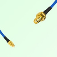 Semi-Flexible Jumper SSMA Bulkhead Female to SMP Female