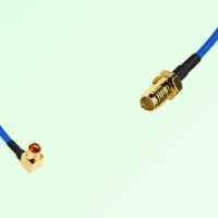 Semi-Flexible Jumper SSMA Female to SMP Male Right Angle