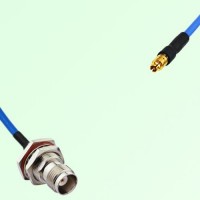 Semi-Flexible Jumper SMPM / SSMP Female to TNC Bulkhead Female with O-Ring Semi-Flexible Jumper SMPM / SSMP Female to TNC Bulkhead Female with O-Ring